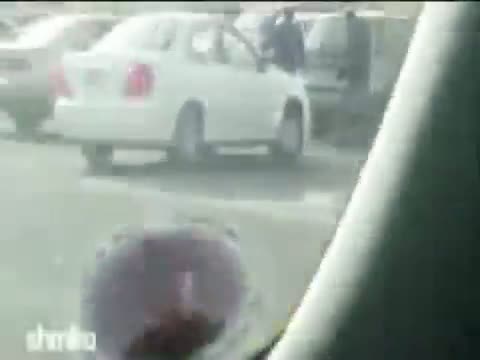shocking video of Bahrain  Peaceful protesters