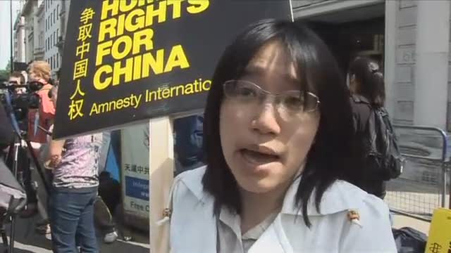 Remembering Tiananmen in London - 4 June 2009