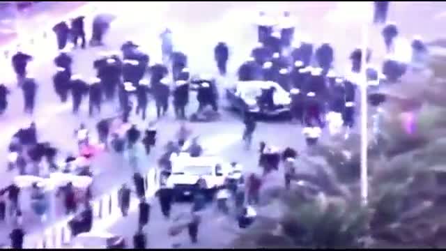 Protesetors attacks 011